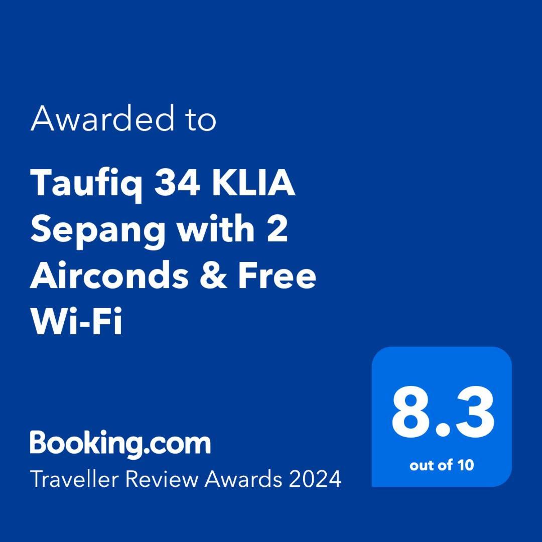Villa Taufiq 34 Klia Sepang With 3 Airconds & Free Wi-Fi Banting  Esterno foto